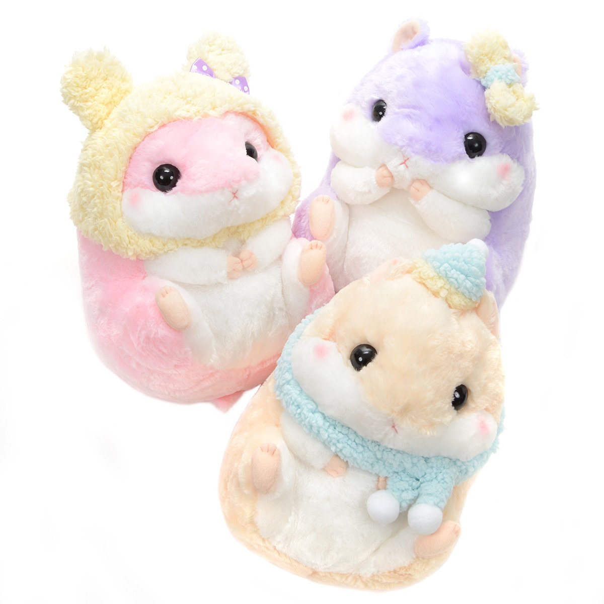 rainbow hamster plush