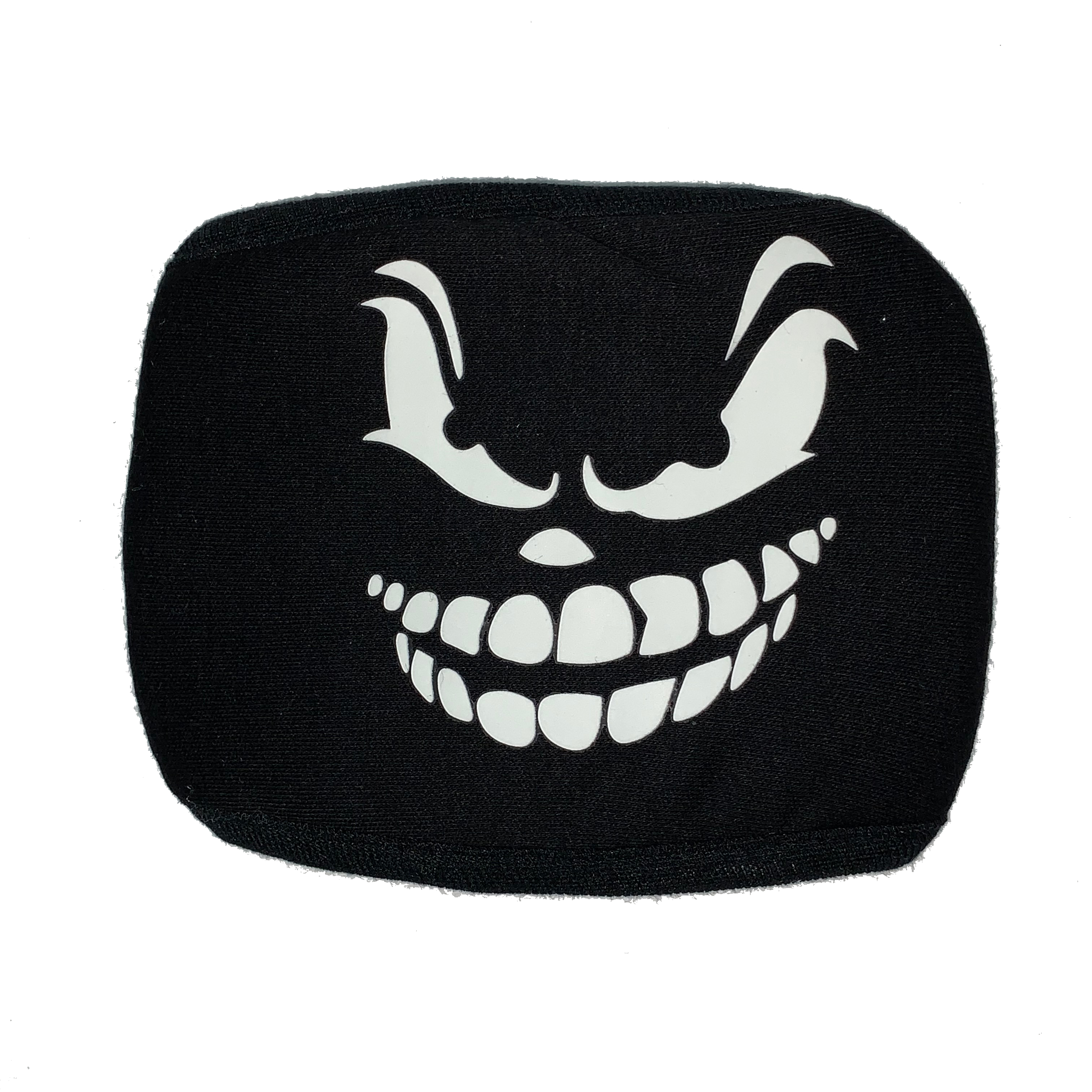 Anime Cosplay Mask Face Mouth Mask Glows In The Dark Ghost Black One ...