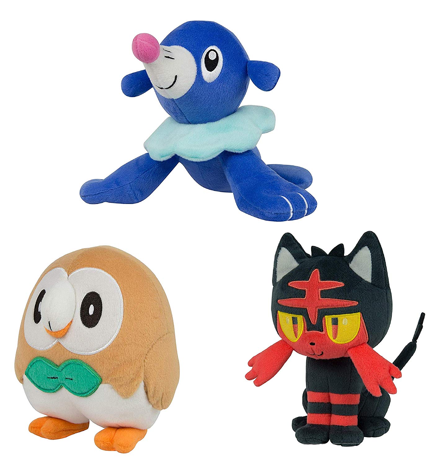 starter pokemon plush set