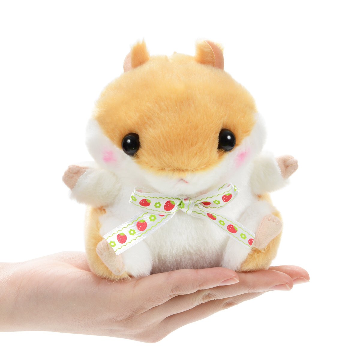 pink hamster plush