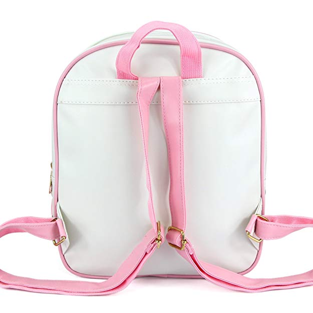 white book bags