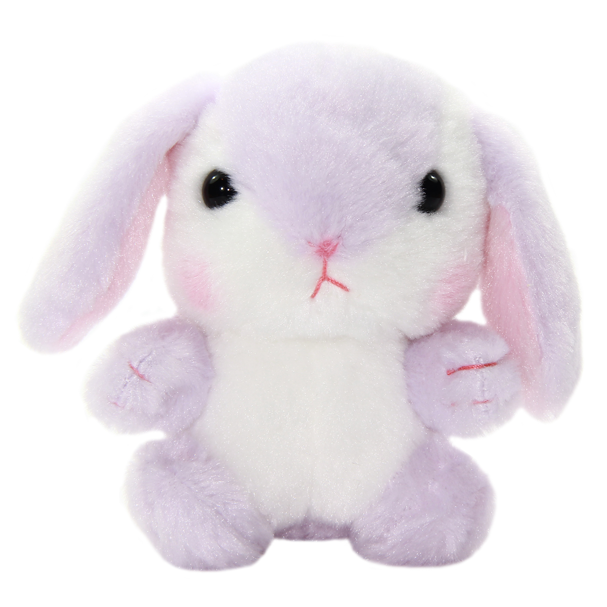 amuse pink bunny plush