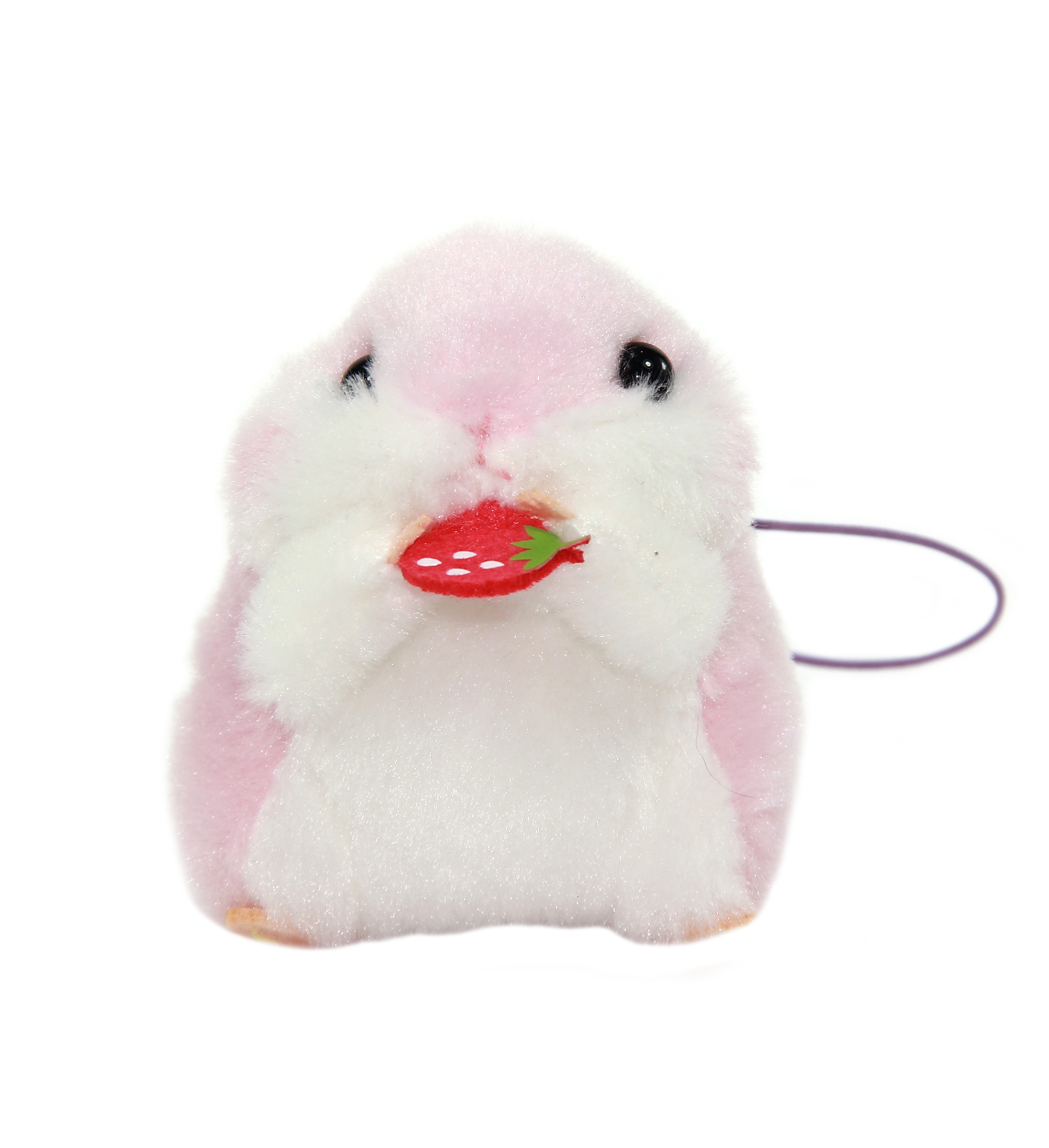 pink hamster plush