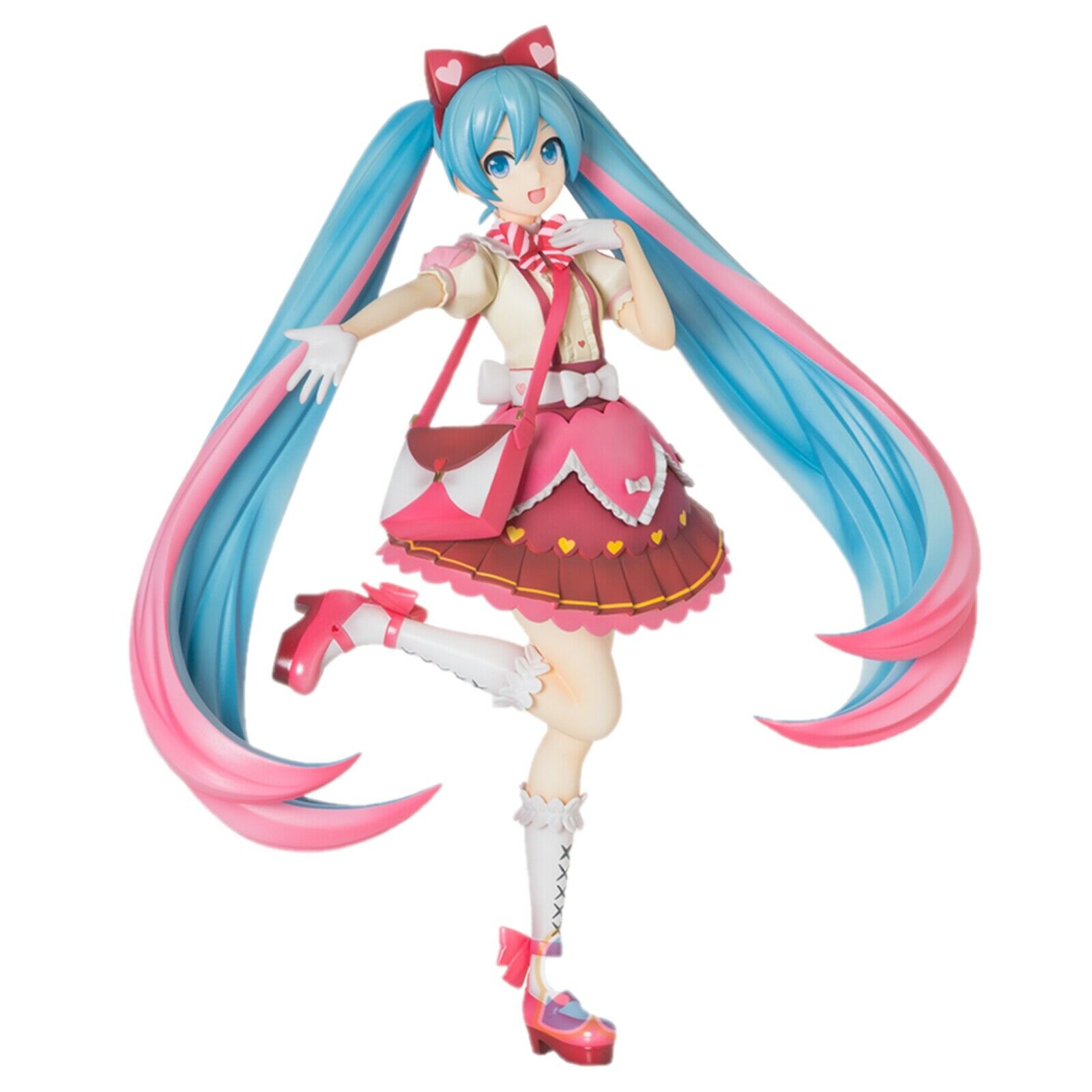 miku ribbon heart figure