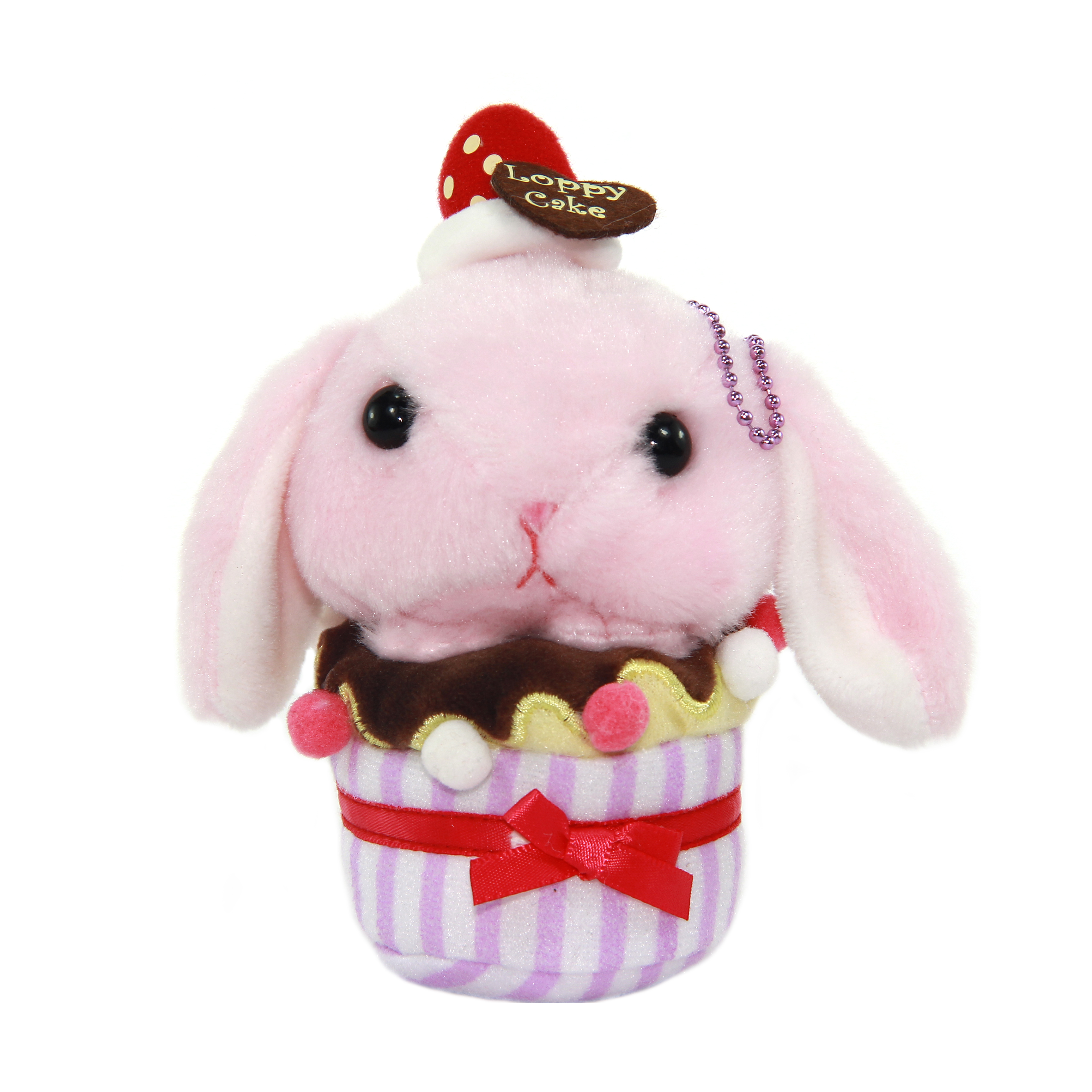 pink bunny kawaii plush