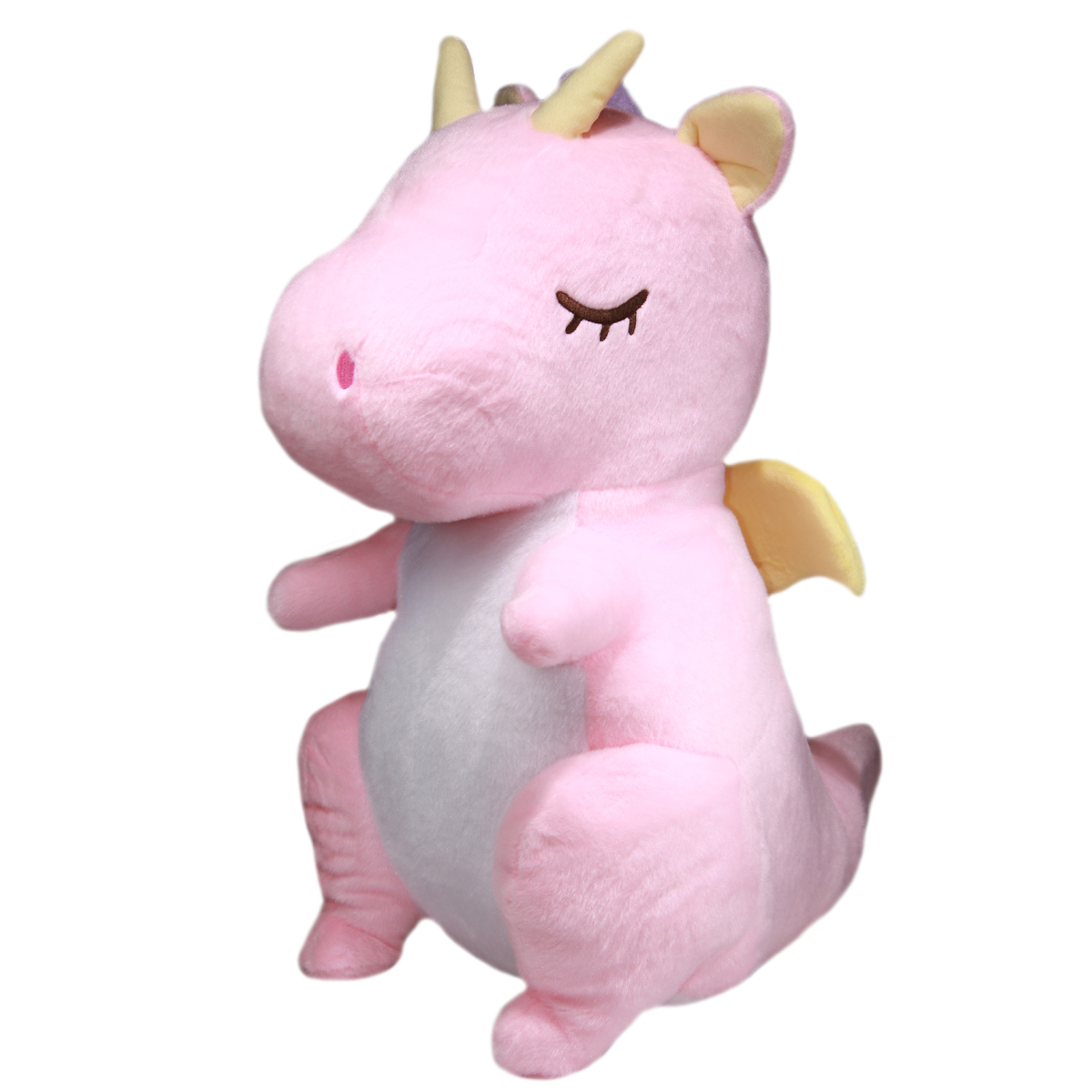 Fantasy Dragon Plushie Pink