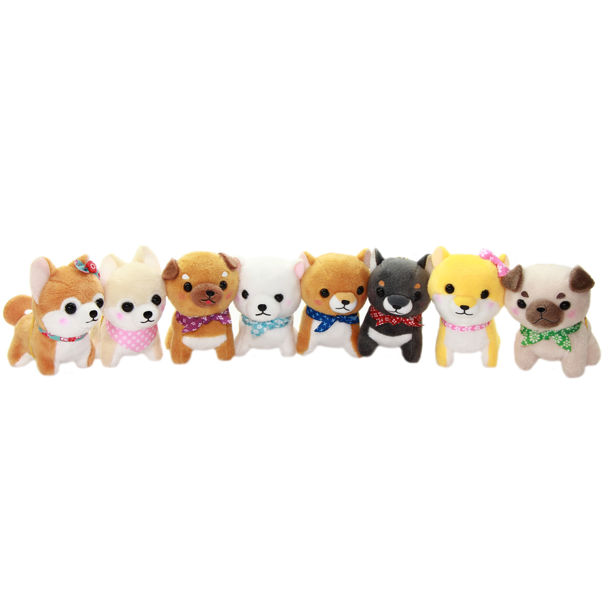 small plush dogs