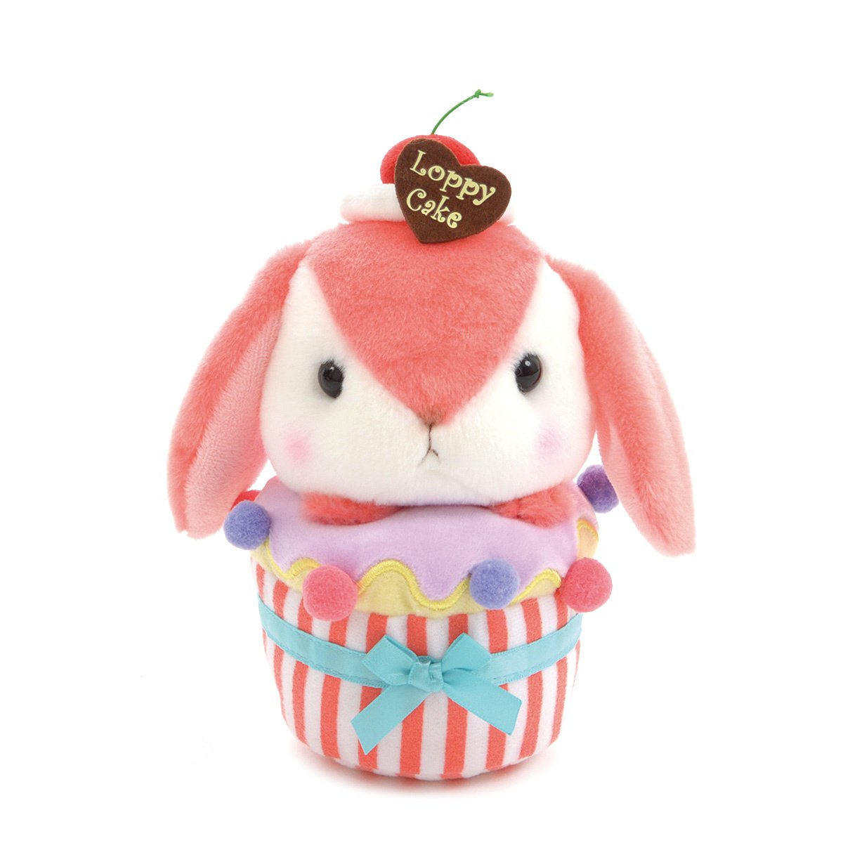 pink bunny kawaii plush