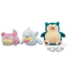 banpresto snorlax plush