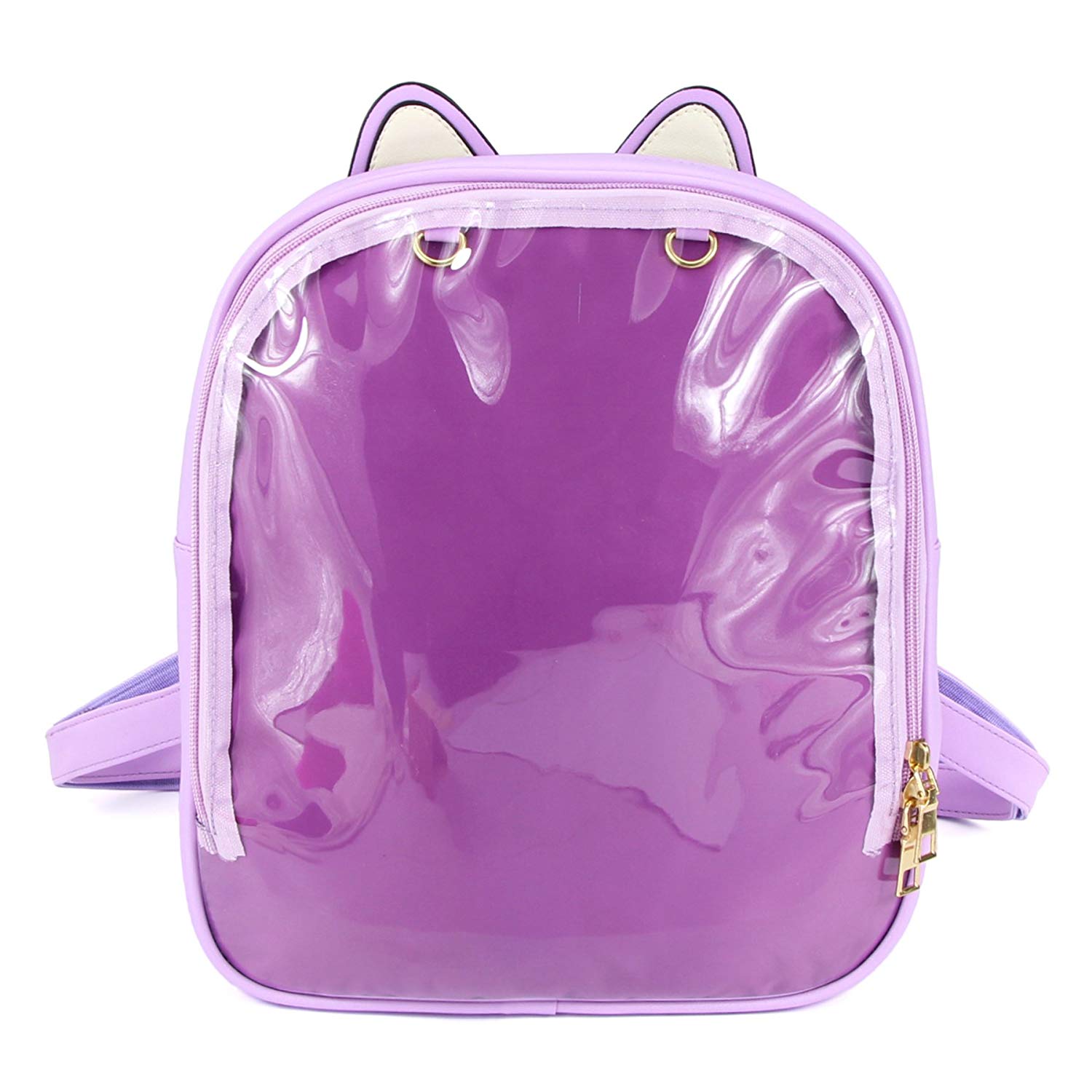 purple cat backpack