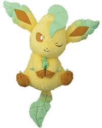 pokemon leafeon stuffed animal