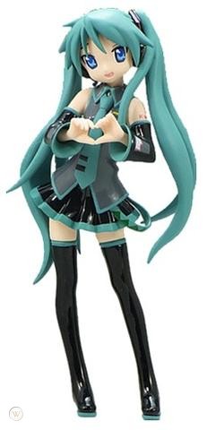 Kagami Hiiragi Figure, Miku Cosplay Ver., Lucky Star, OVA, Sega