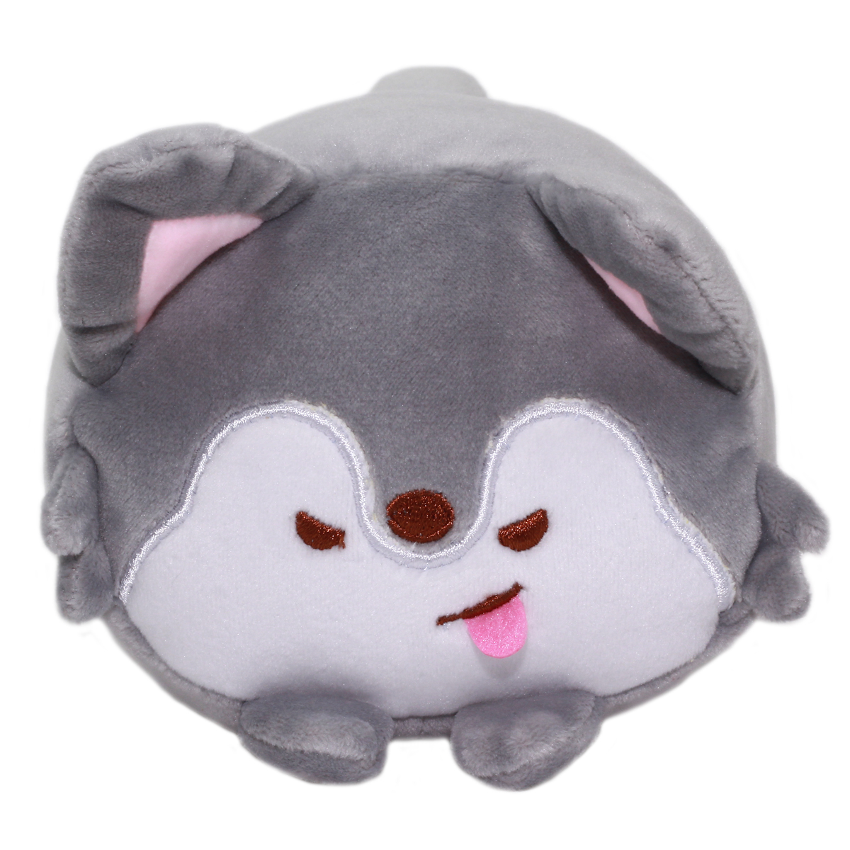 fat wolf plush