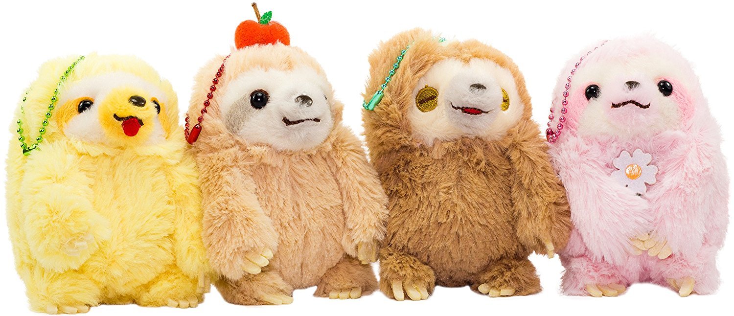 amuse sloth plush