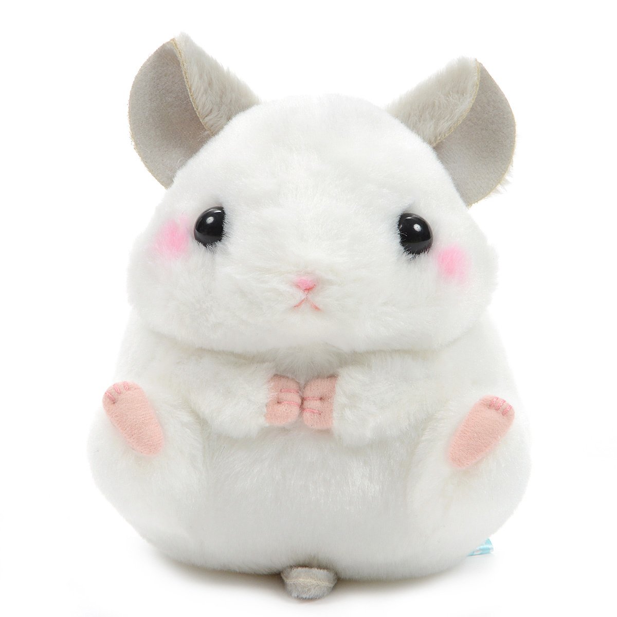 white hamster plush