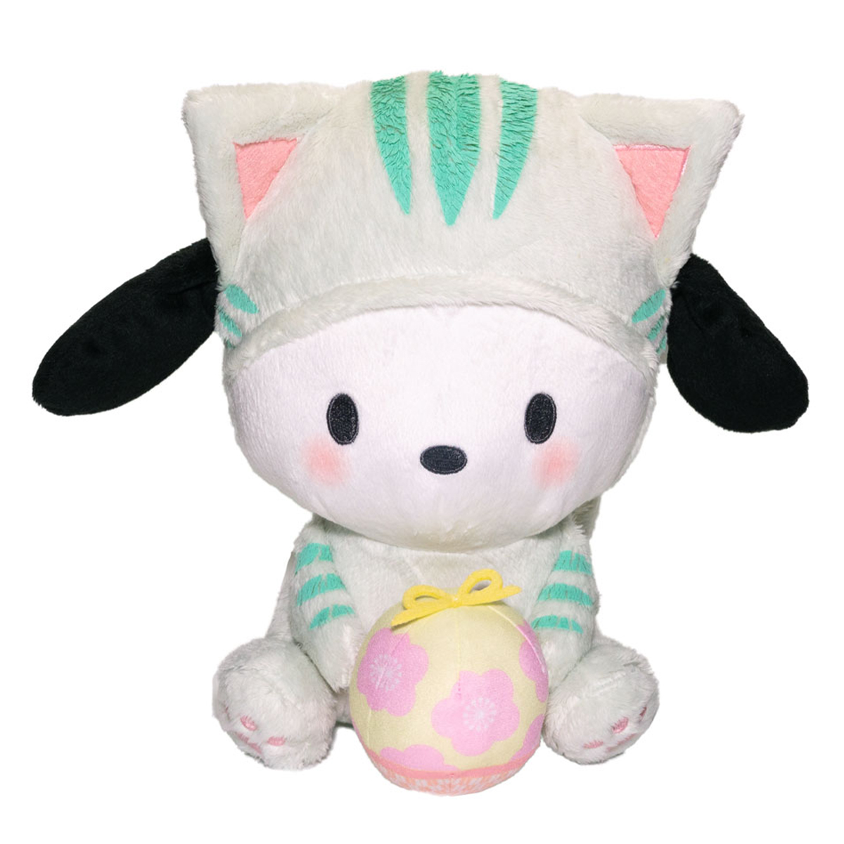 Pochacco Plush Doll, Tigercat Costume, Green, 12 Inches, Big Size, Furyu