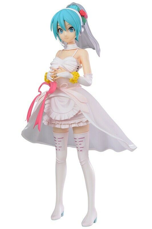 wedding miku figure