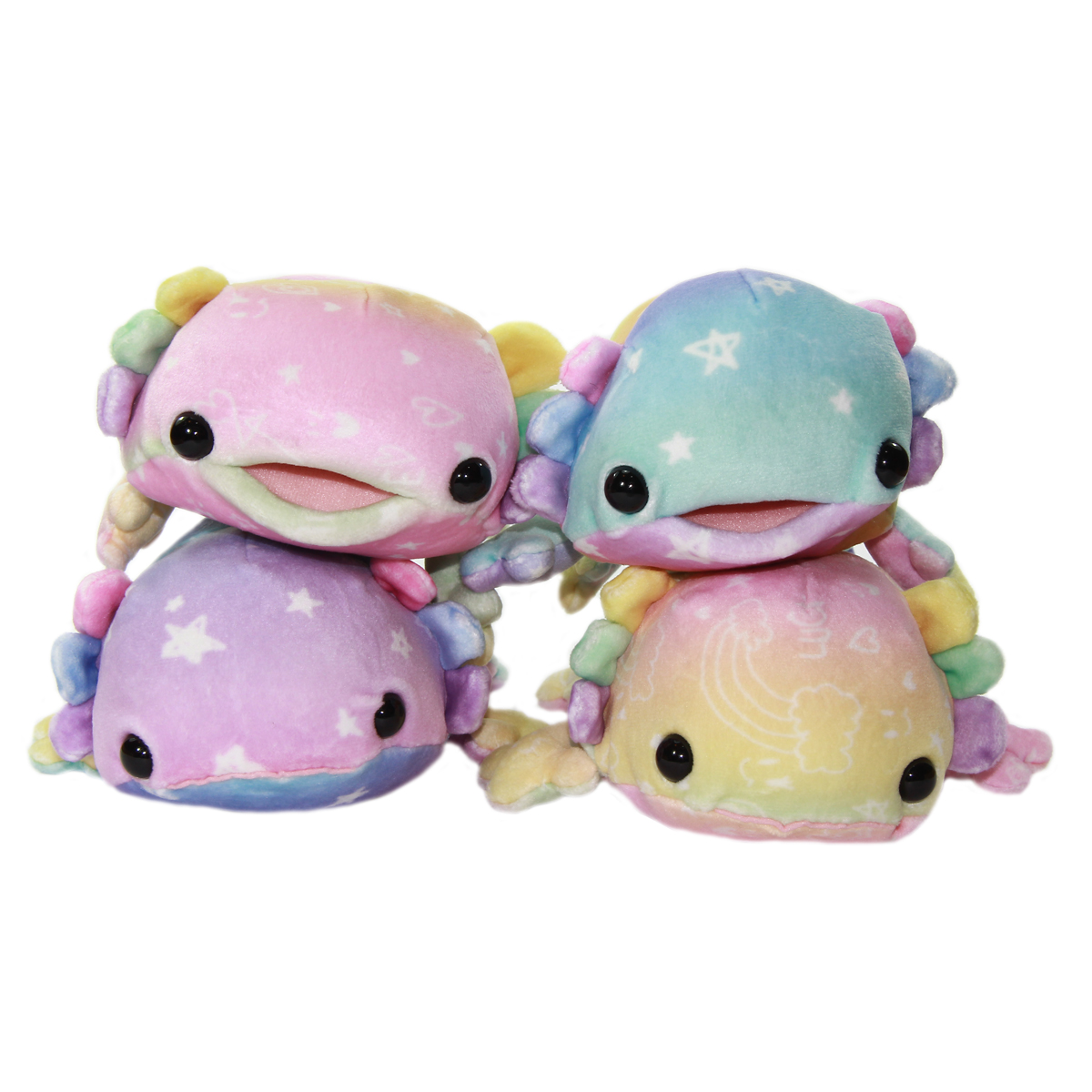 squishmallow axolotl yellow