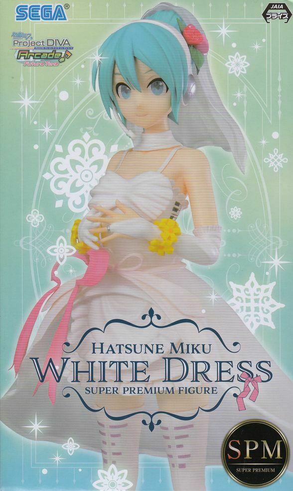 Hatsune Miku Project DIVA Arcade Future Tone ~White Dress~ Super premium Figure