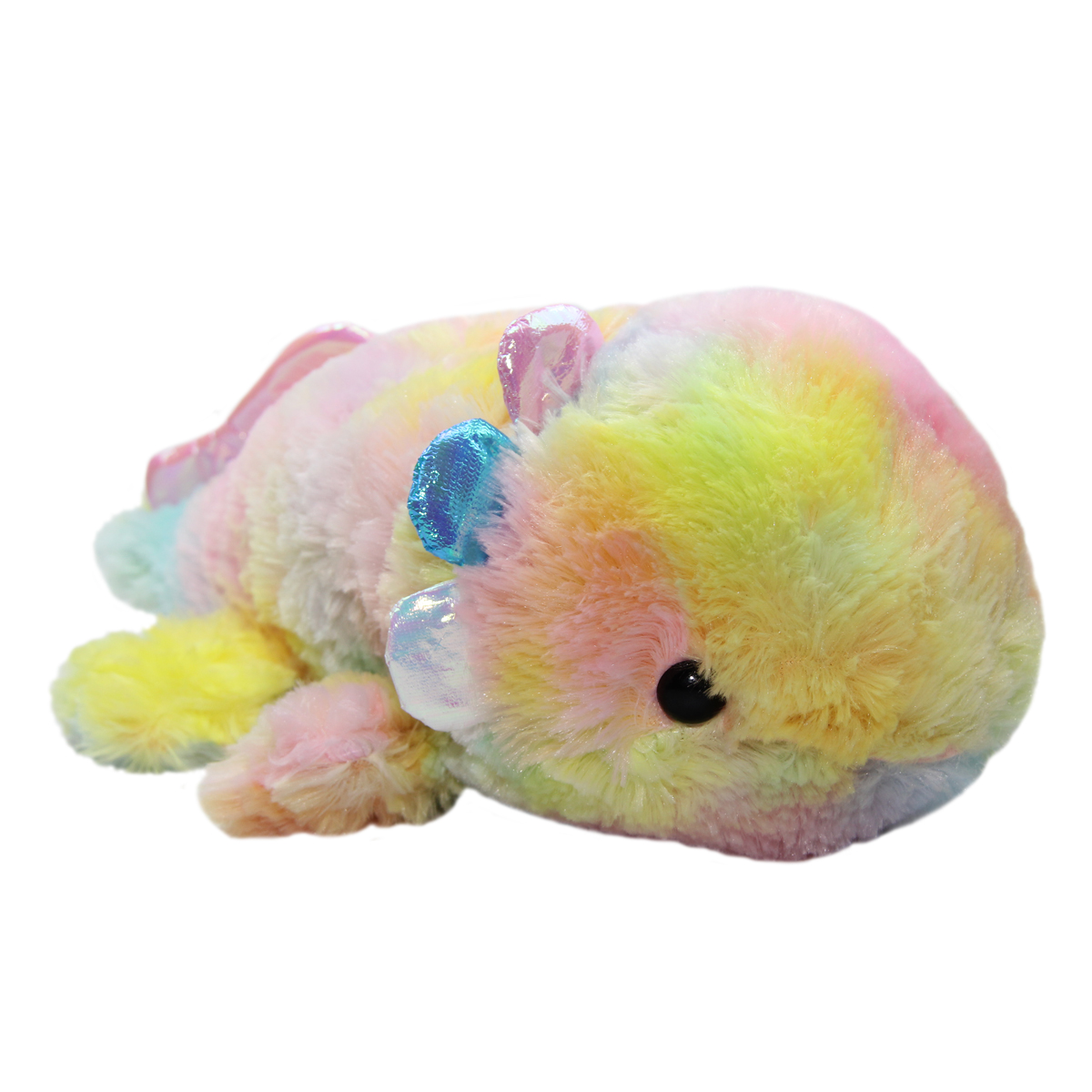 rainbow axolotl plush