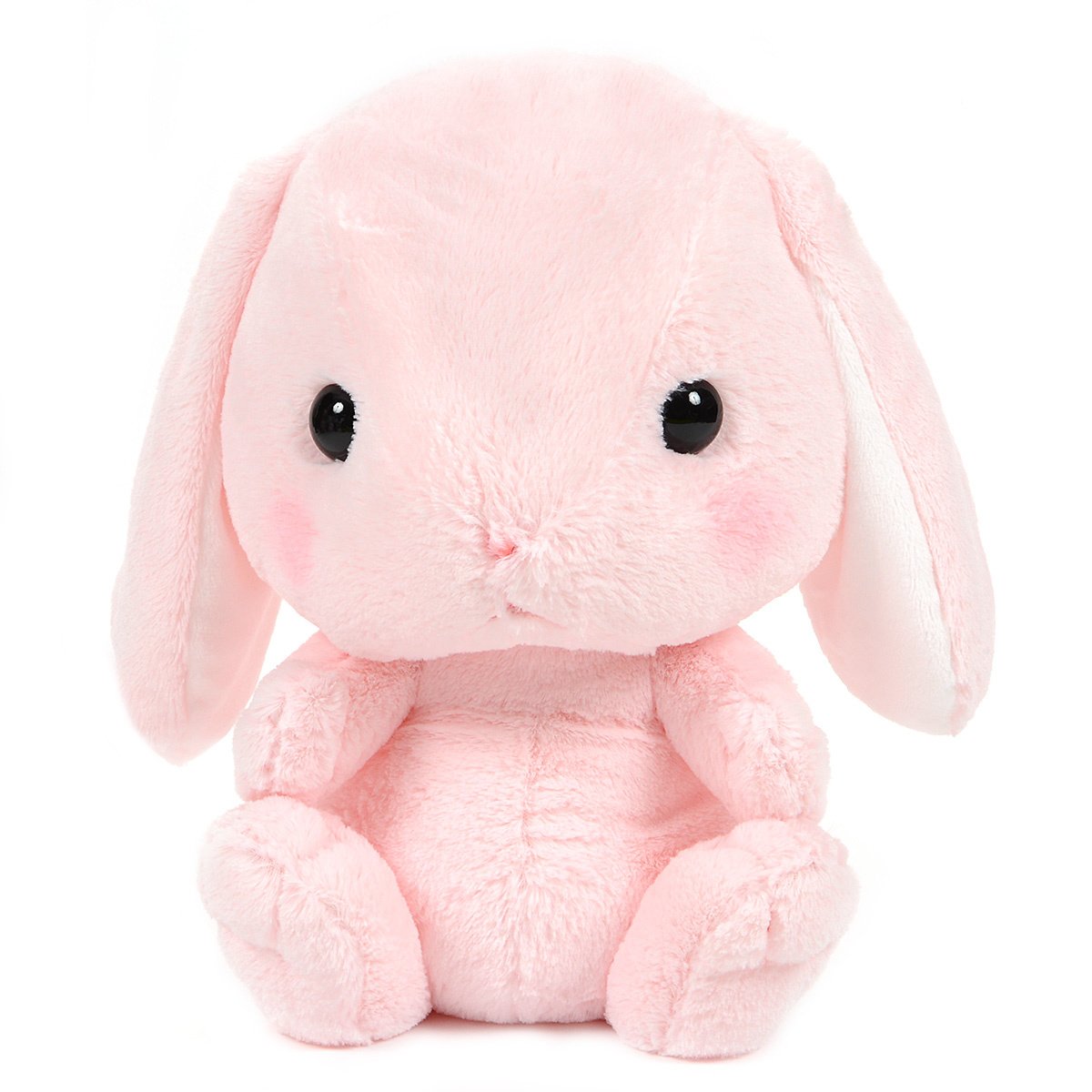 amuse pink bunny plush