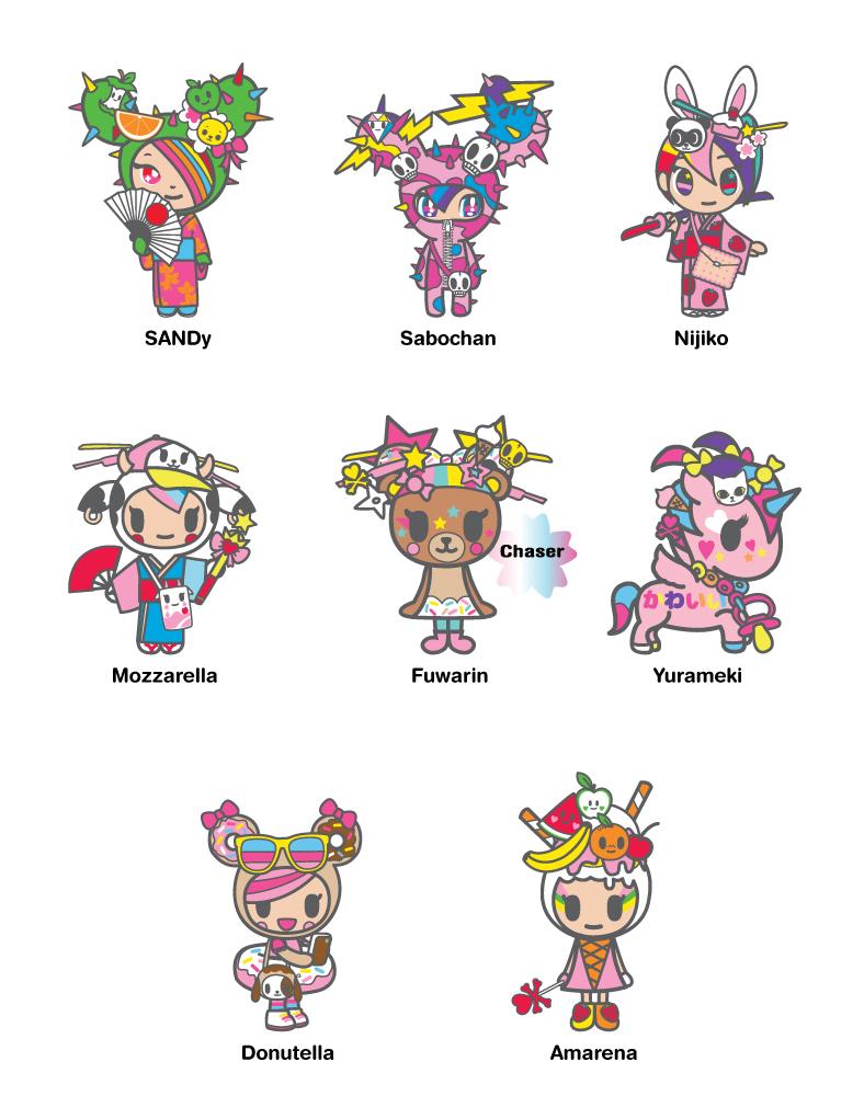 tokidoki kawaii all stars blind box