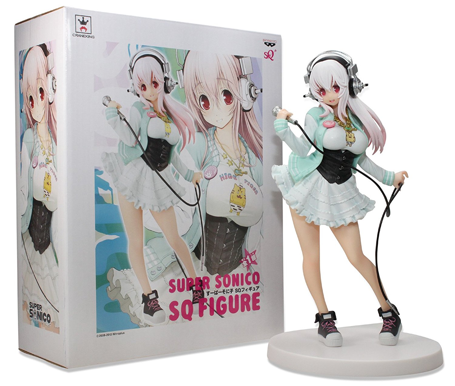 super sonico figure collection