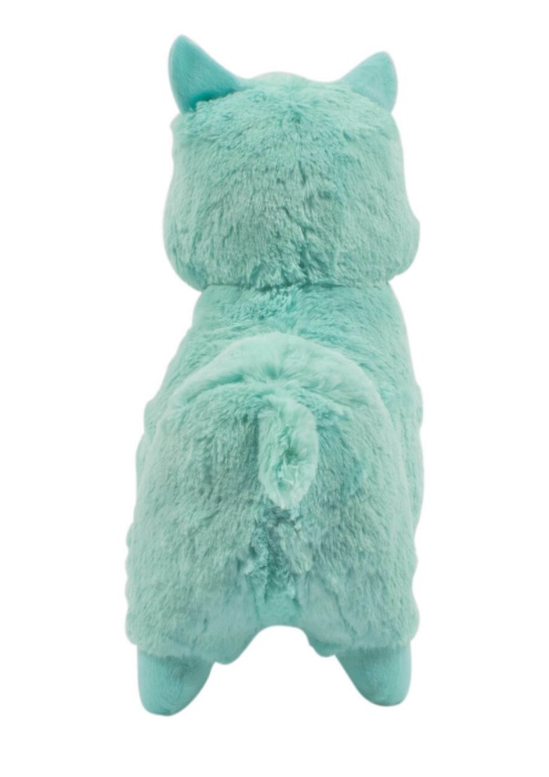 green alpaca plush