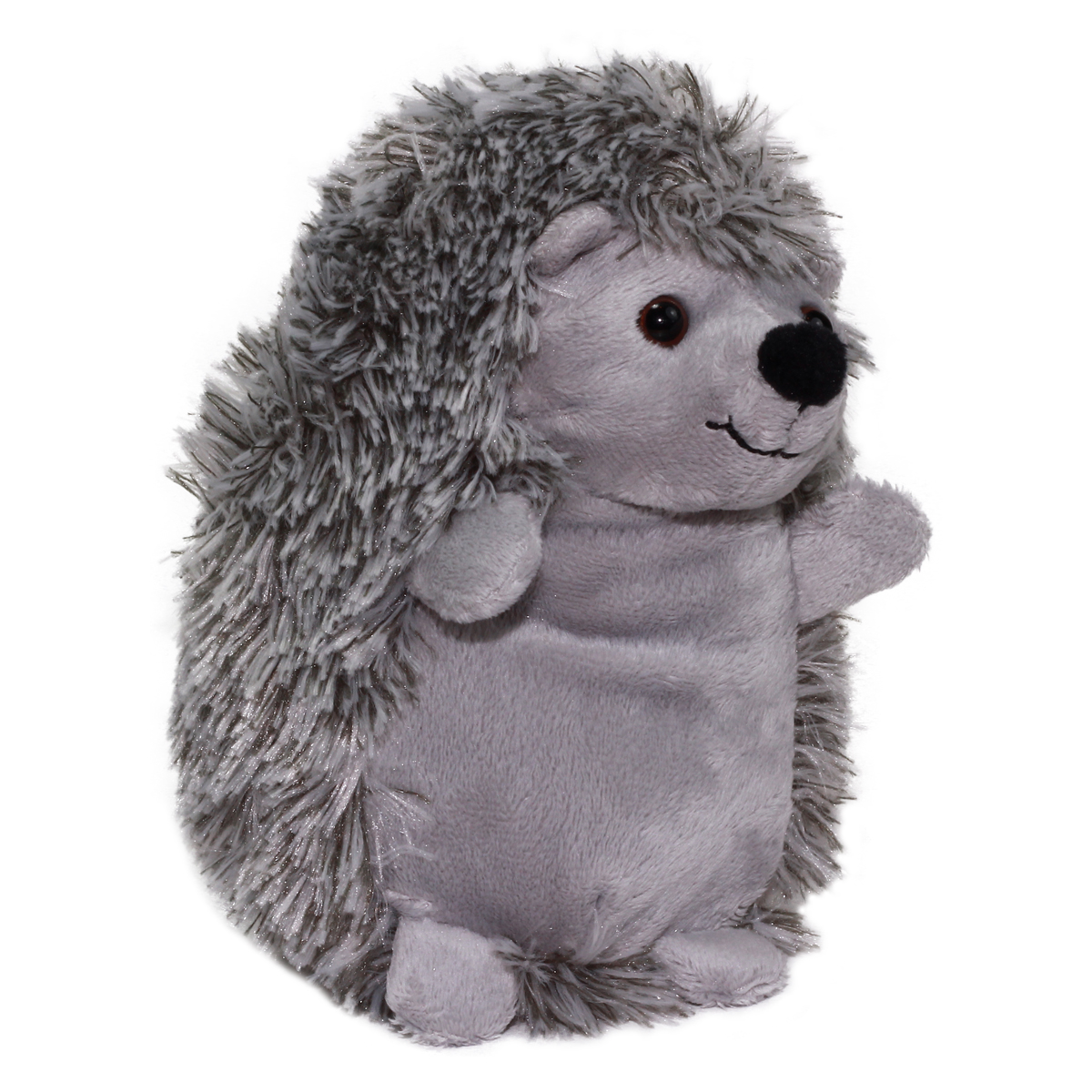 silver hedgehog plush