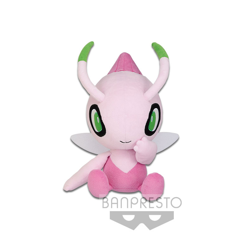 Shiny Celebi Plush Doll Pokemon The Movie