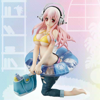 super sonico bathing suit