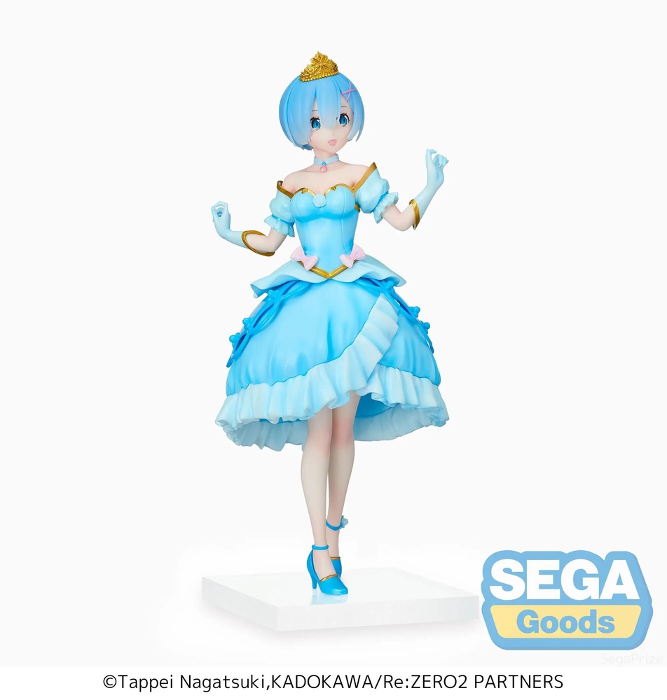 Rem Figure Pretty Princess Re Zero Starting Life In Another World Sega