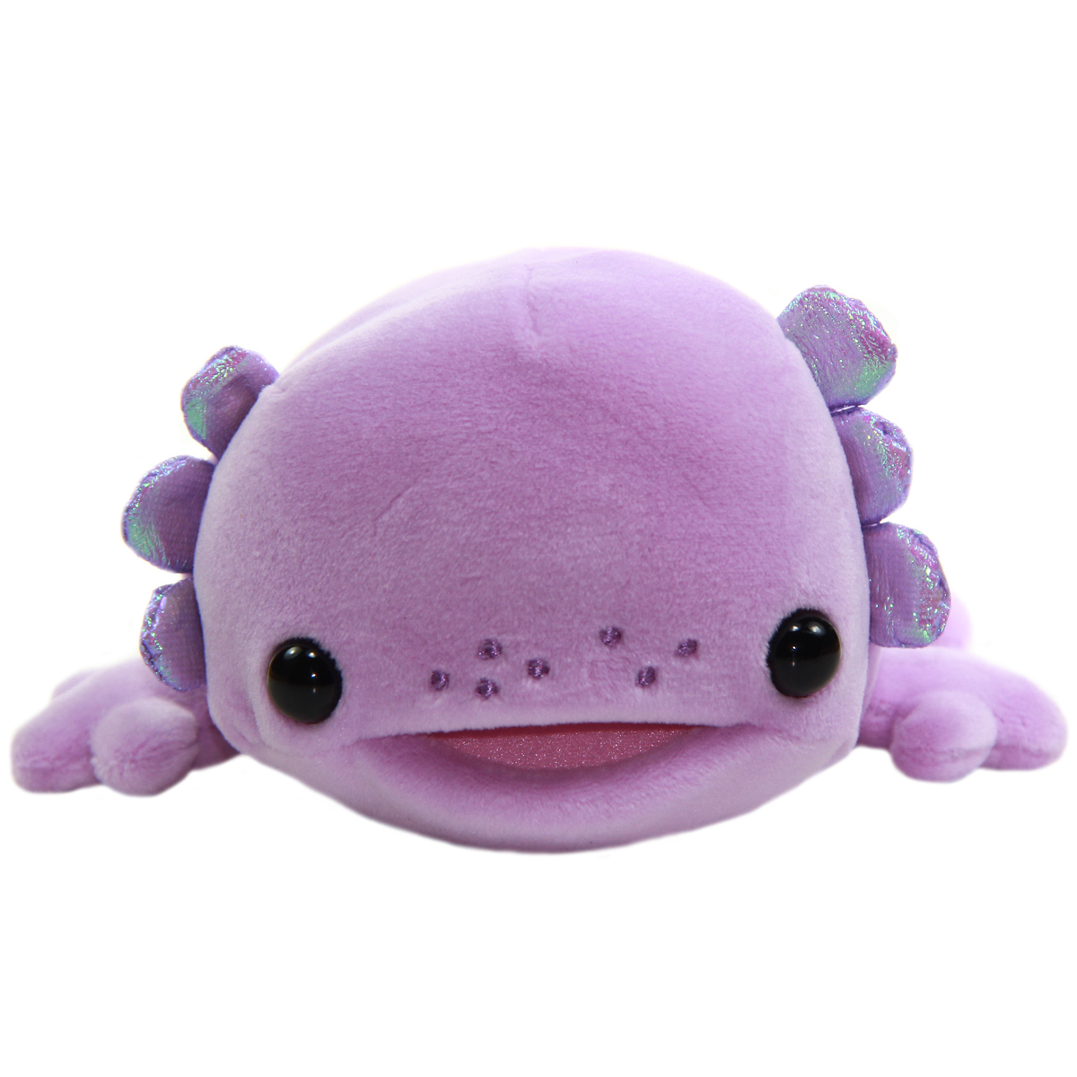 rainbow axolotl plush