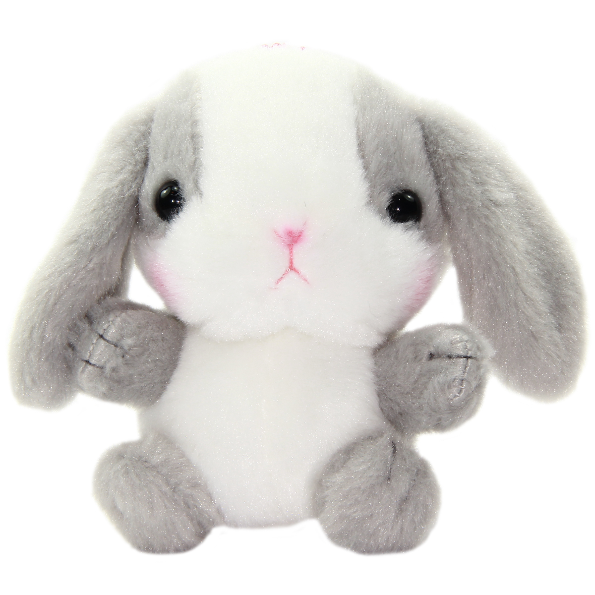 grey bunny toy