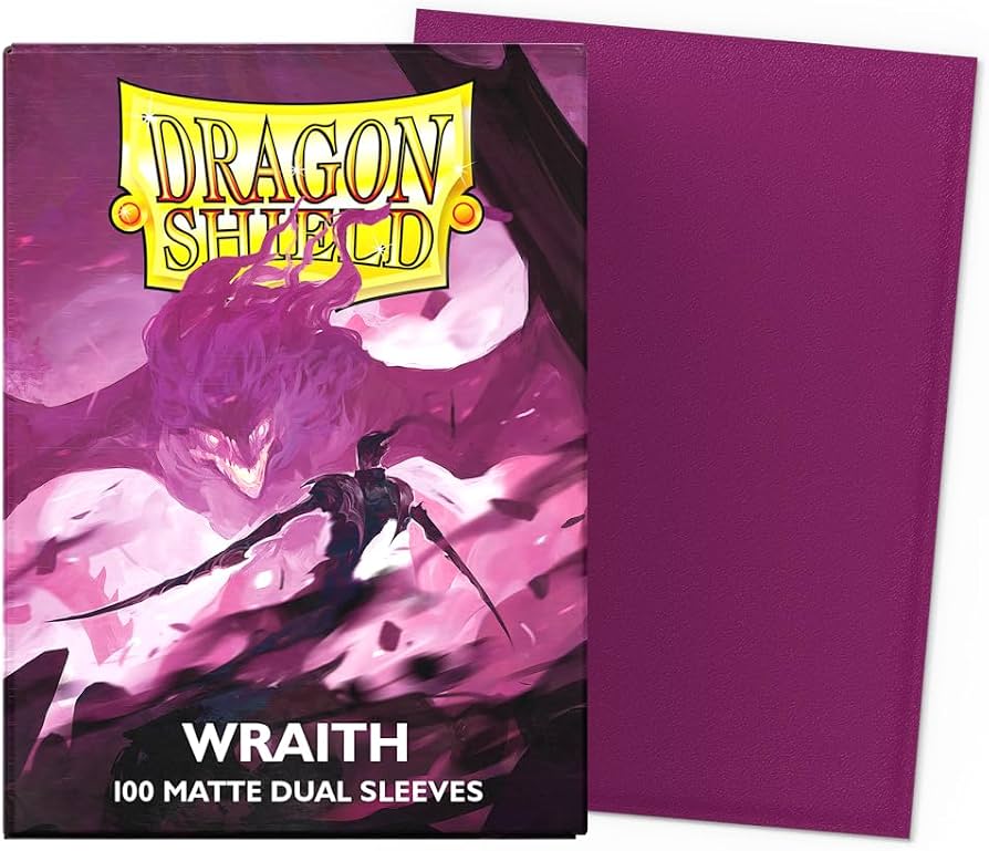 Dragon Shield - Wraith - Matte Dual Card Sleeves (100ct)