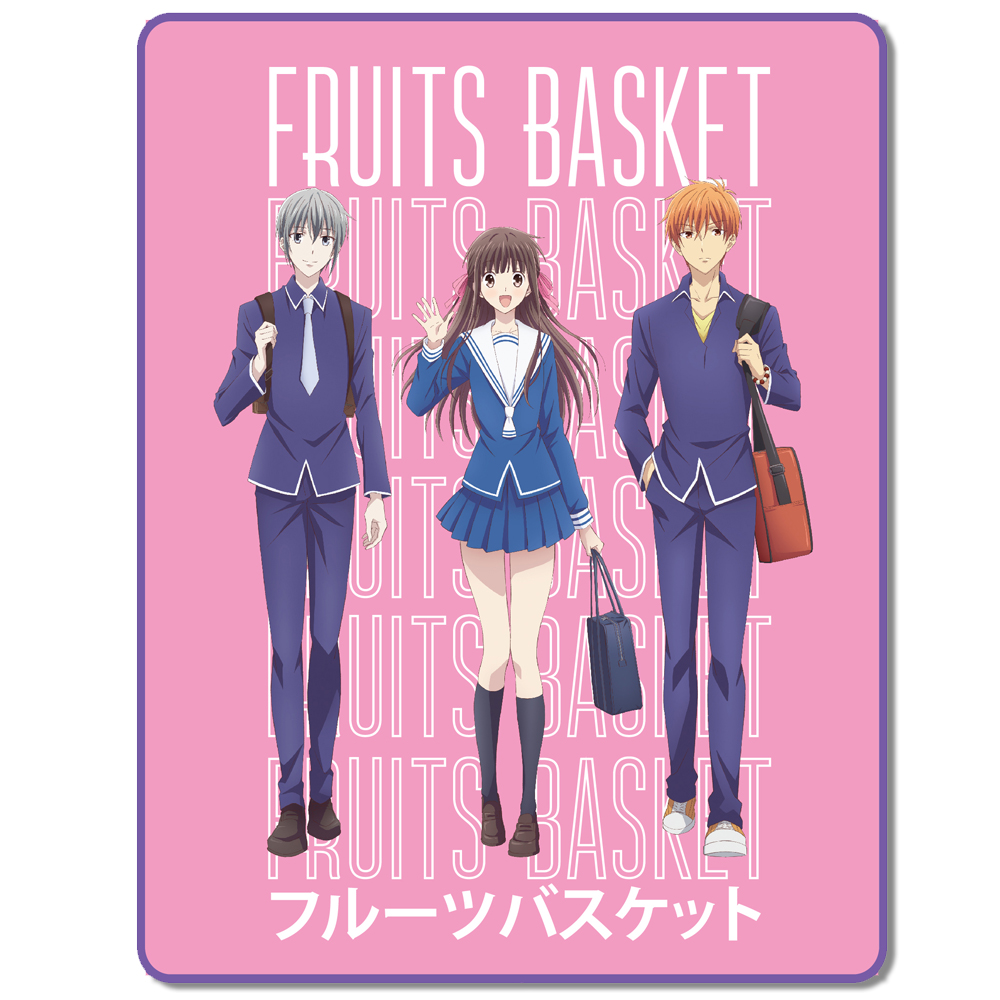 Fruits Basket Group Throw Blanket