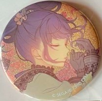 Project Sekai Colorful Stage! Glitter Badge Pin - Mafuyu Asahina - Ver 2