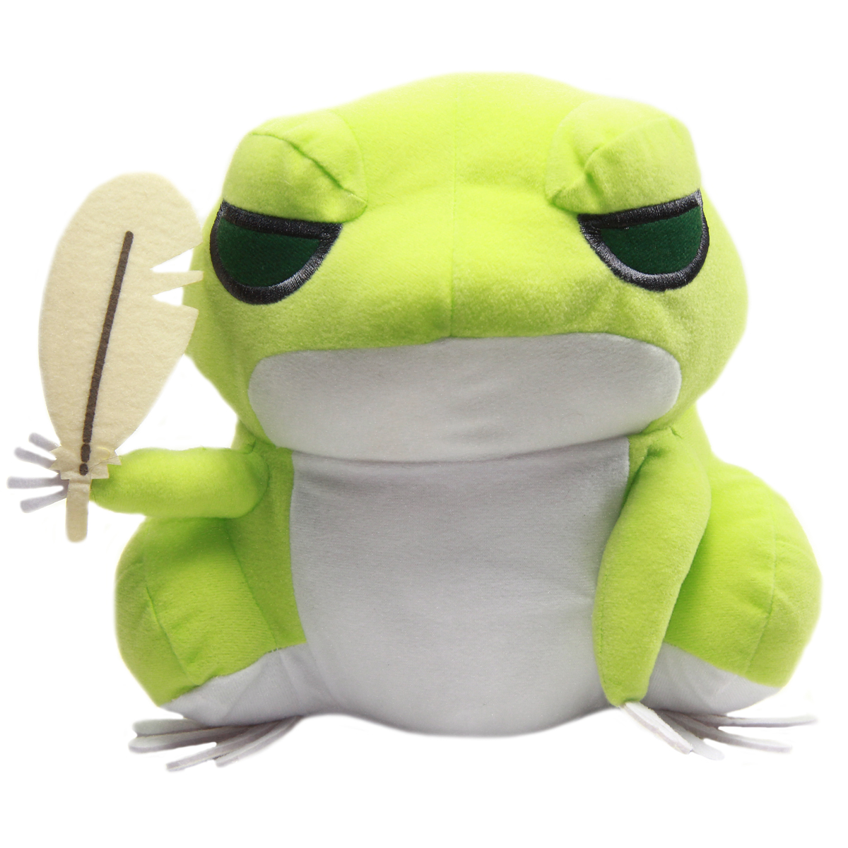Tabi Kaeru Travel Frog Plush Doll Stuffed Animal 8 Inches Banpresto