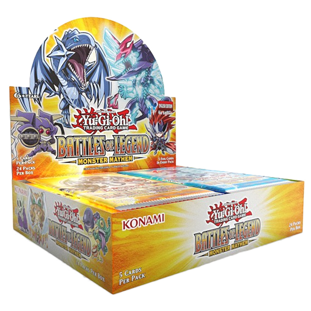 Yu-Gi-Oh Battles of Legend - Monster Mayhem - TCG Trading Card Pack, Yugioh Cards