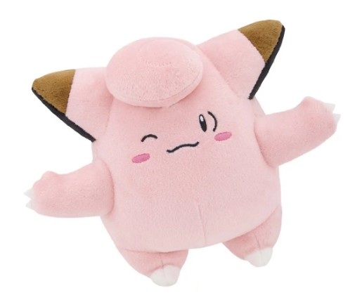 Clefairy Plush Doll, Pokemon, 4 Inches, Banpresto