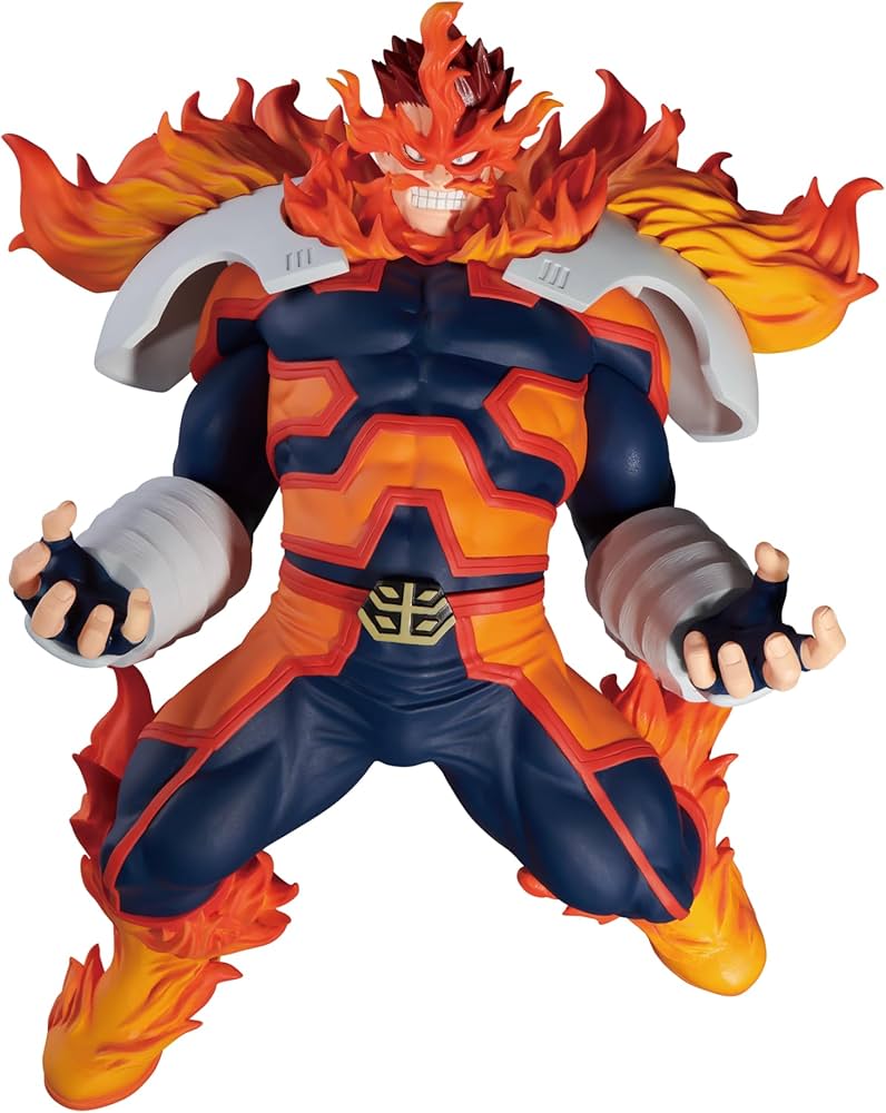 Endeavor Figure The Amazing Heroes Plush, My Hero Academia Banpresto