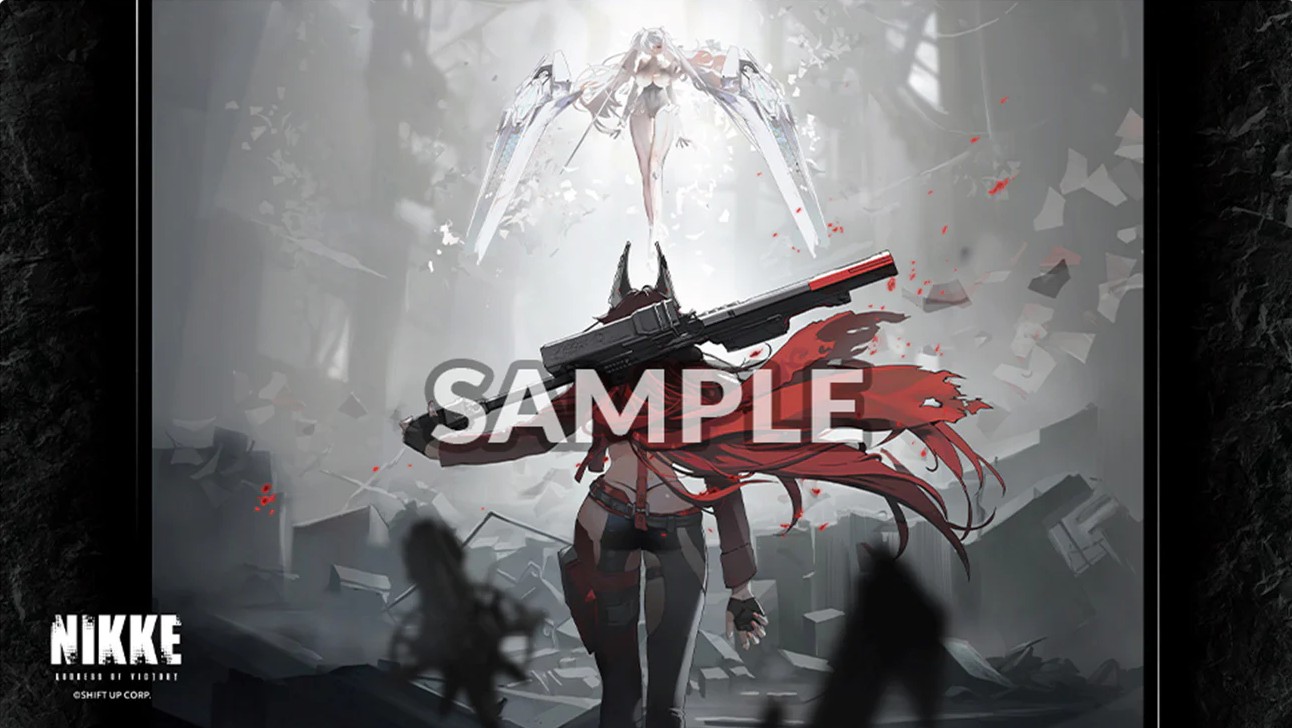 Goddess of Victory: Nikke Red Hood vs Cinderella Playmat