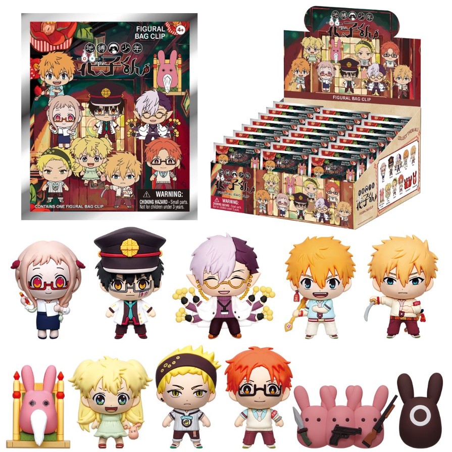 Toilet Bound Hanako Kun 3D Figural Bag Clip Random Blind Bag