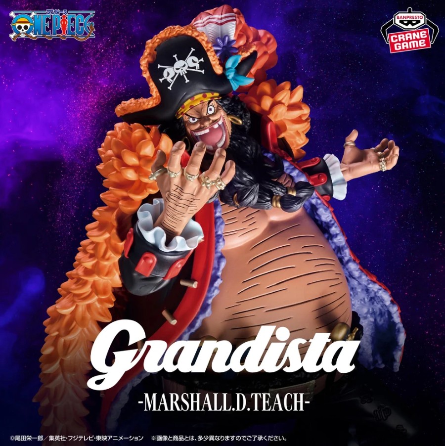 Marshall D. Teach Figure, Grandista, One Piece, Banpresto