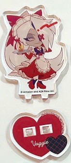 Veggie Acrylic Stand Hazbin Hotel, Animate Cafe