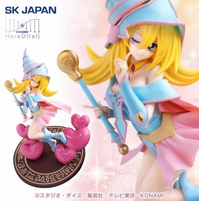 Dark Magician Girl Figure, HereDitail, Other Color Ver., Yu-Gi-Oh! The Dark Side Of Dimensions, SK Japan