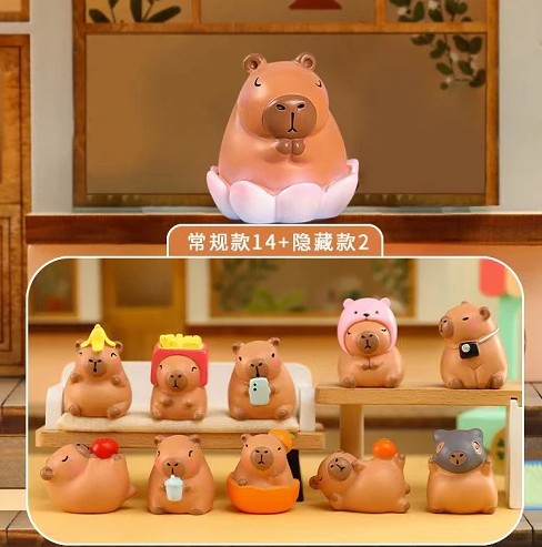 Capybara Series - Mini Figure - Random Blind Box Figure