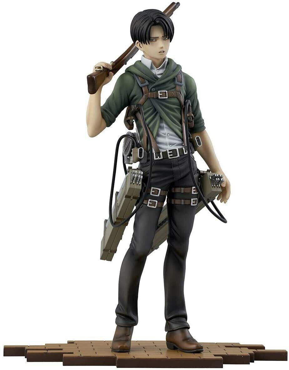 Levi Ackerman Figure, Ver 2A, 1/8 Scale Pre-Painted Statue, Brave Act,  Attack On Titan, Union Creative