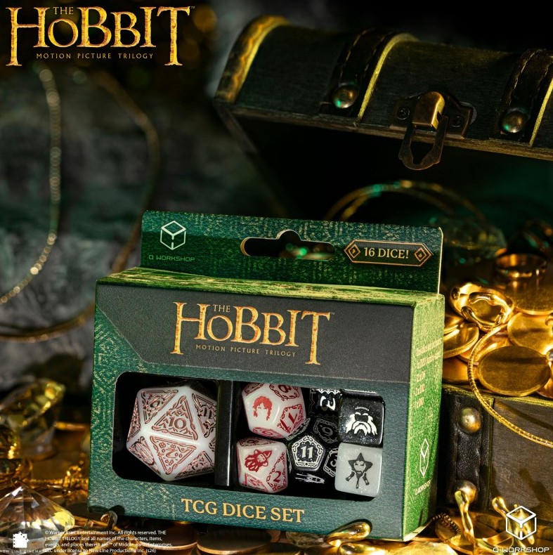 The Hobbit - TCG Dice Set - 16 Dice Set - Radiant Dawn