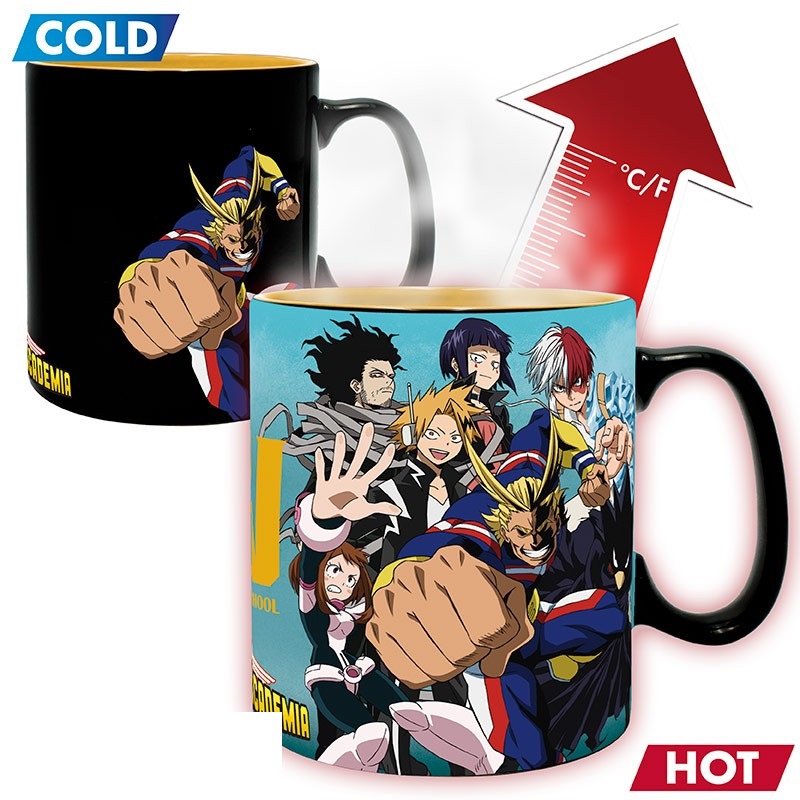 My Hero Academia Group Heat Changing Ceramic Mug 16 oz